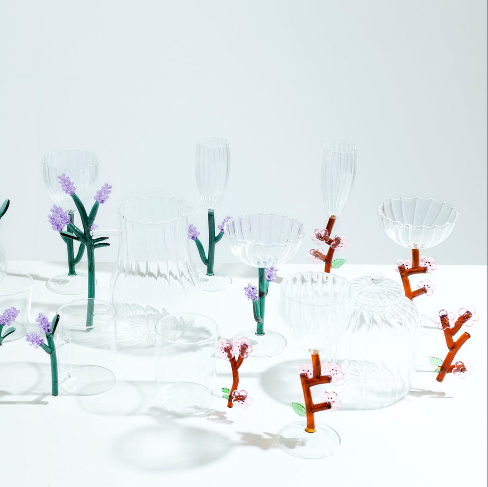 Botanica Optical Champagne Bowl (Set of 6)