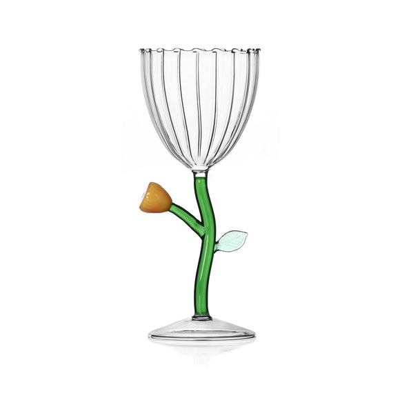 Botanica Optical Stemmed Glass (Set of 6)