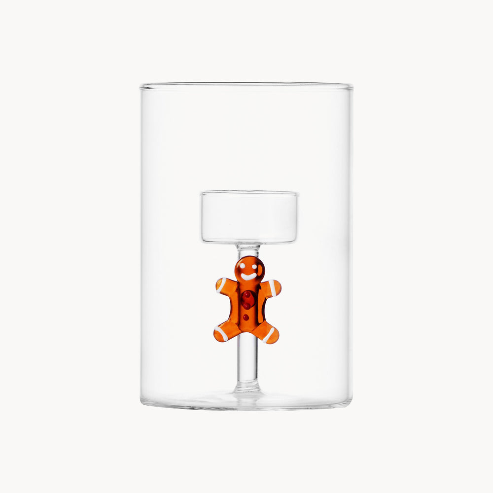 Christmas Tales Mr Gingerbread Tealight