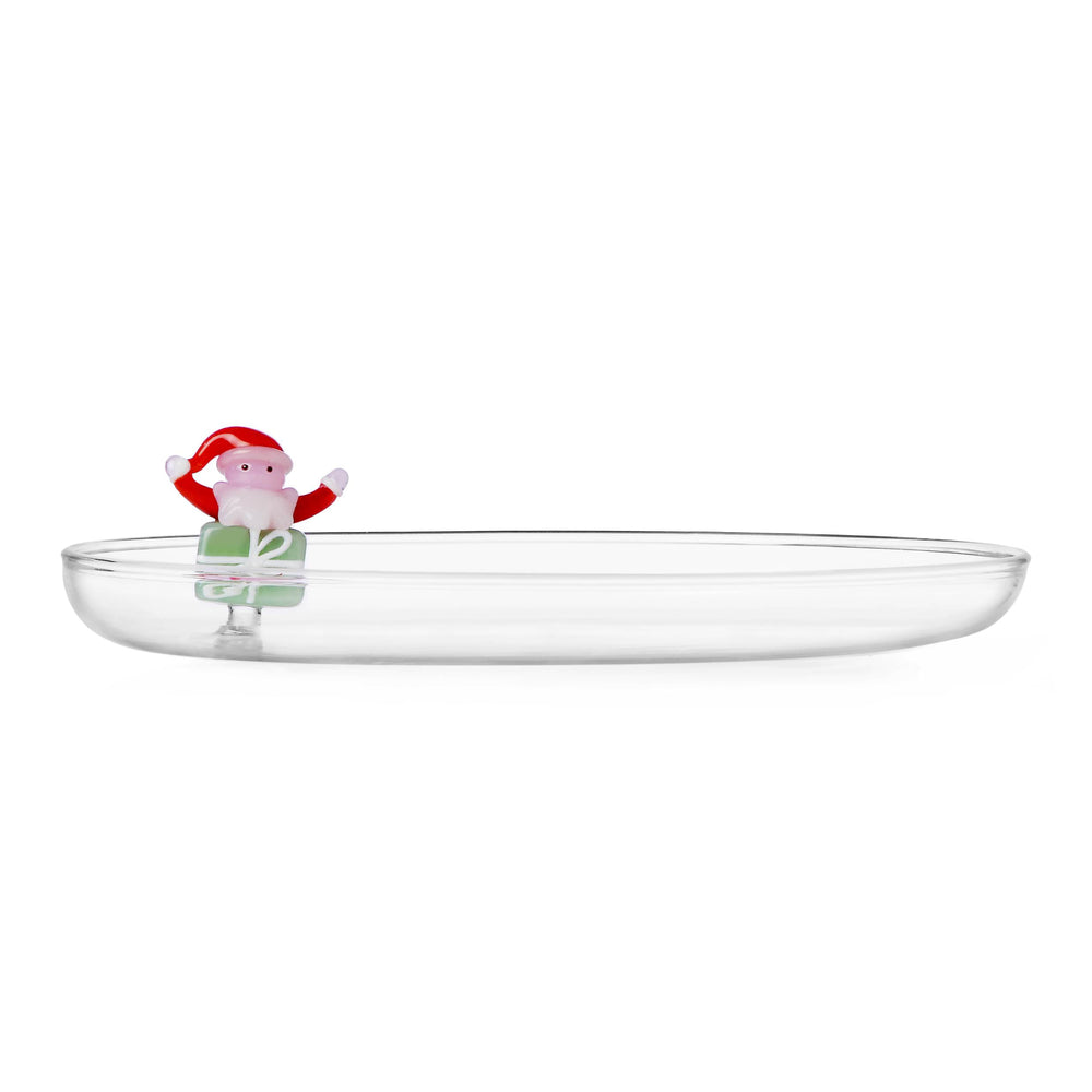 Christmas Tales Santa on Gift Saucer