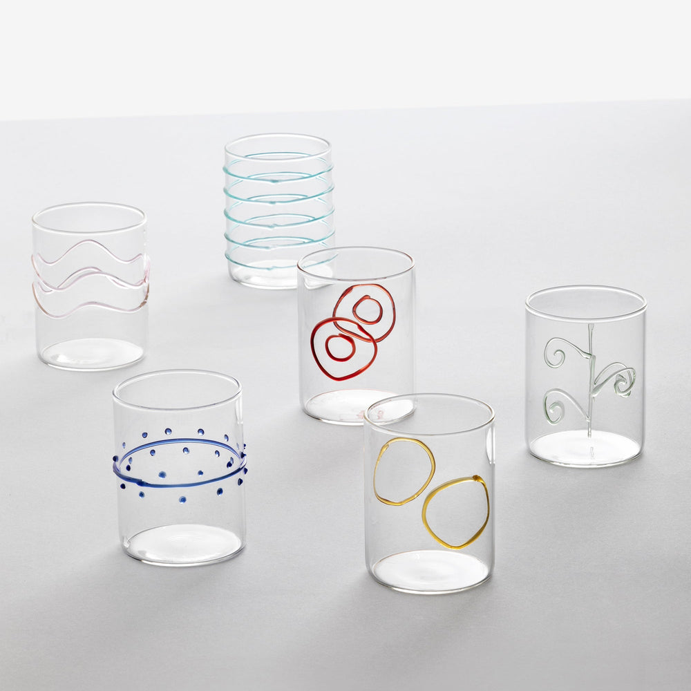 Deco Arlecchino 6-Piece Water Assorted