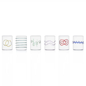 Deco Arlecchino 6-Piece Water Assorted