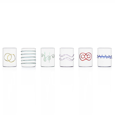 Deco Arlecchino 6-Piece Water Assorted