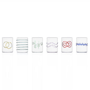 Deco Arlecchino 6-Piece Water Assorted