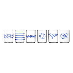 Deco 6-Piece Water Assorted