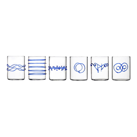 Deco 6-Piece Water Assorted
