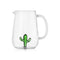 Desert Plants Cactus Jug  option Green / White