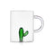 Desert Plants Cactus Mug (Set of 2)  option Green