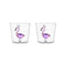 Exotic Bird Tumbler (Set of 2)  option Flamingo