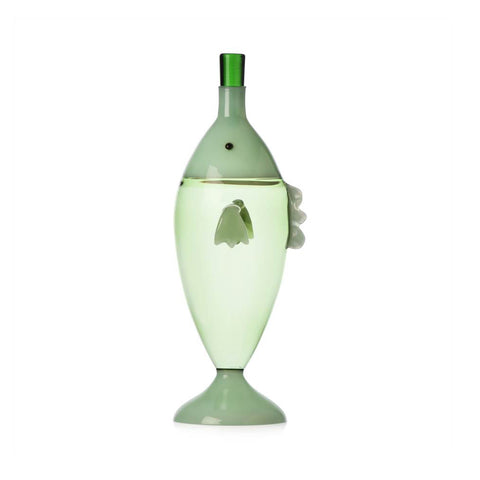 Marine Garden Fish Glass Bottle