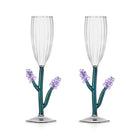 Spring Varietal Lavender Flute (Set of 2)