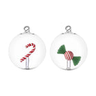 Sweet and Candy Christmas Ornament (Set of 2)