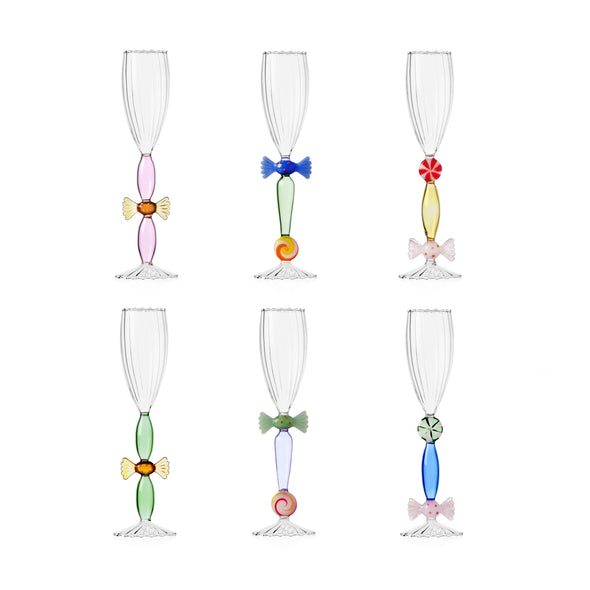 Sweet and Candy Flute (Set of 6)