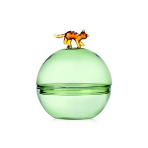 Tabby Cat Christmas Edition Cat Sugarpot