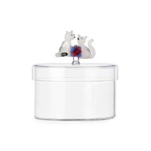 Tabby Cat Christmas Edition Cats with Gift Box