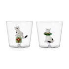 Tabby Cat Christmas Edition Tumbler (Set of 2)