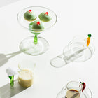 Vegetables Broccoli Footed Plate