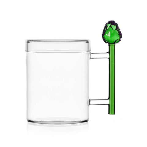 Vegetables Mug with Lid (Set of 2)