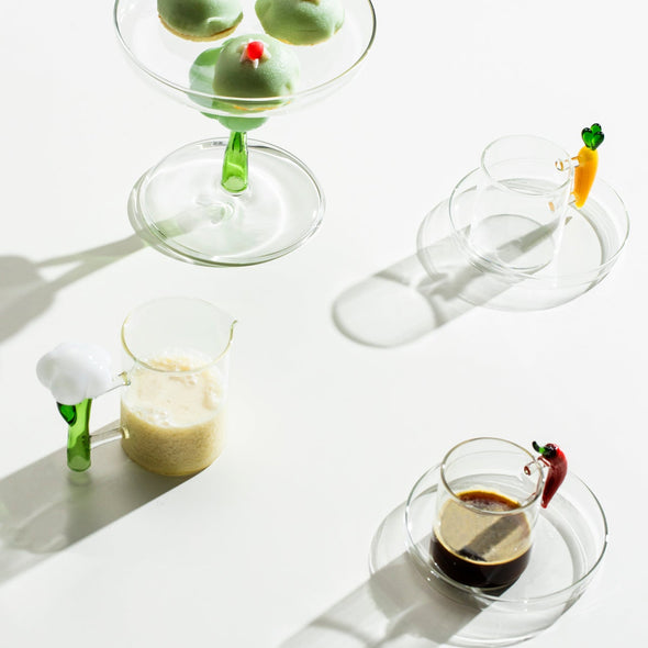 Vegetables Mug with Lid (Set of 2)