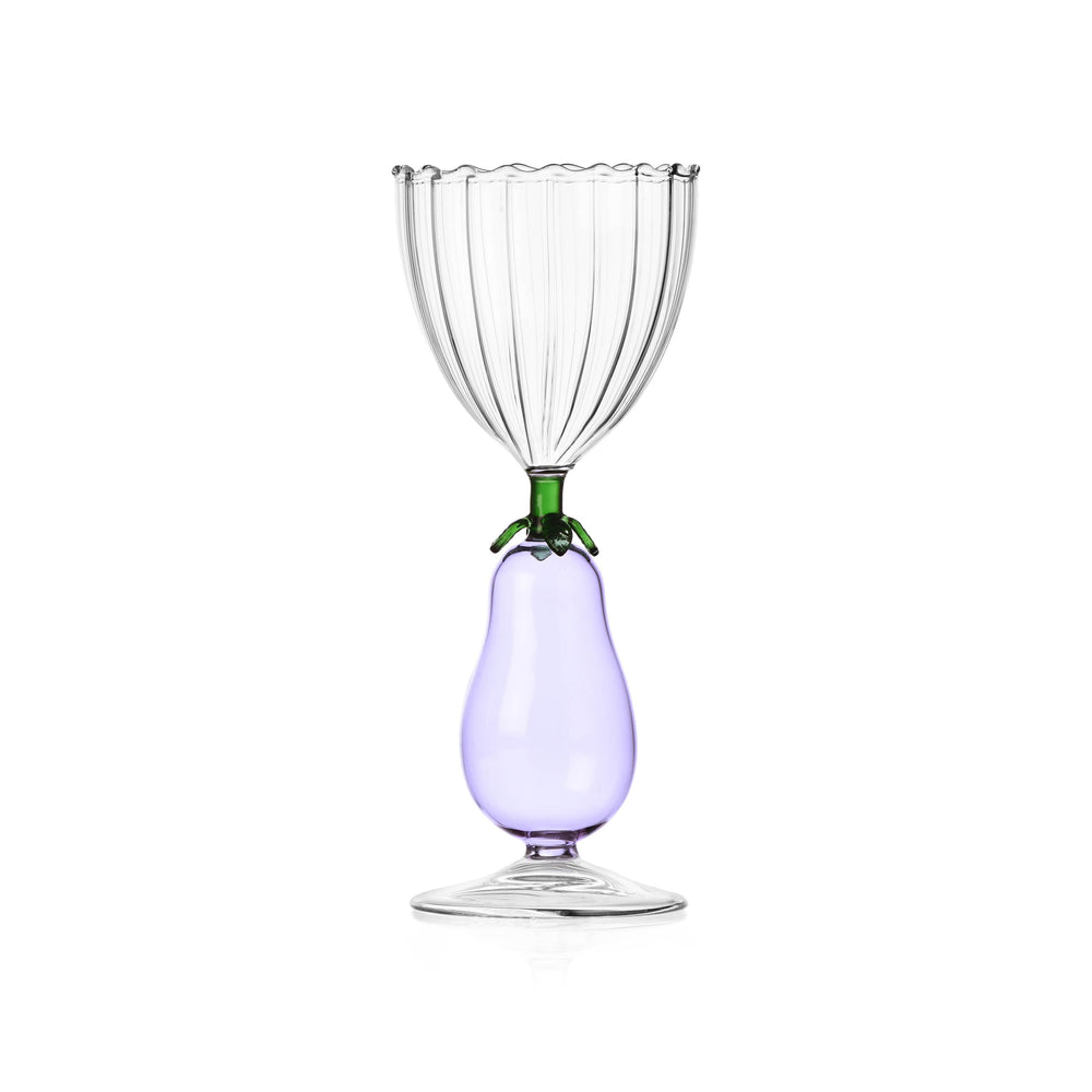 Vegetables Stemmed Glass (Set of 6)