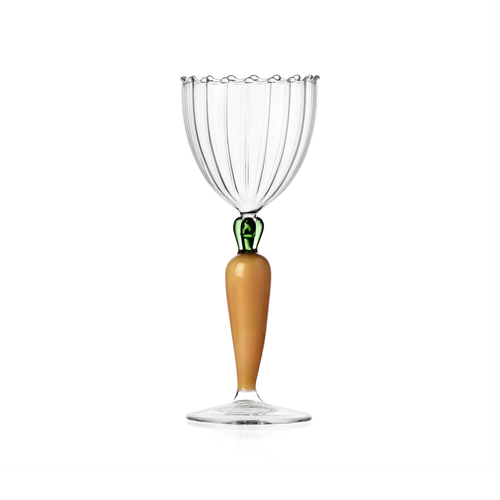 Vegetables Stemmed Glass (Set of 6)