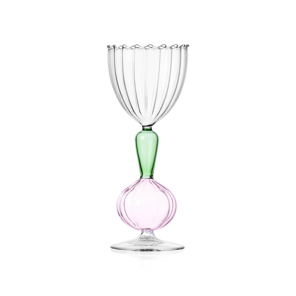 Vegetables Stemmed Glass (Set of 6)