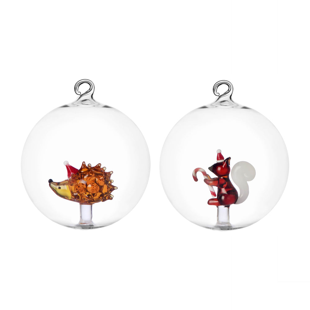Woodland Tales Christmas Ornament (Set of 2)