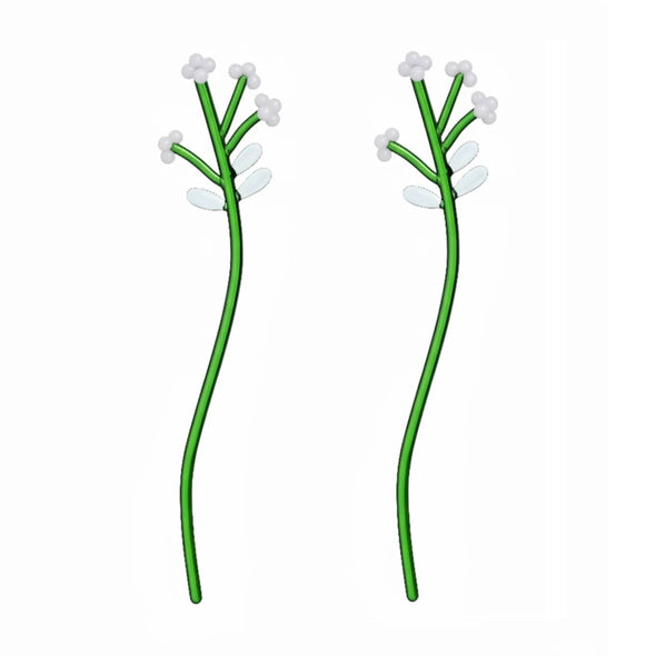 Woodland Tales Glass Flower (Set of 2)