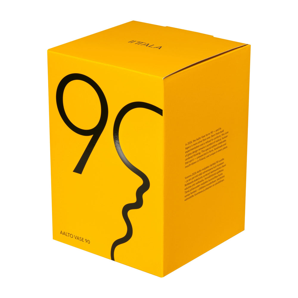 Aalto 90th Anniversary Tall Bubble Glass Vase