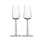 Essence Champagne Glass Set  option Clear