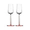 Essence Champagne Glass Set  option Rose