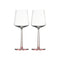 Essence Red Wine Glass Set  option Rose