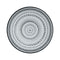 Kastehelmi Plate (Set of 4)  option Grey