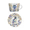 Taika Coffee/Tea Cup and Saucer  option White