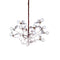 Birdie LED Chandelier  option Red