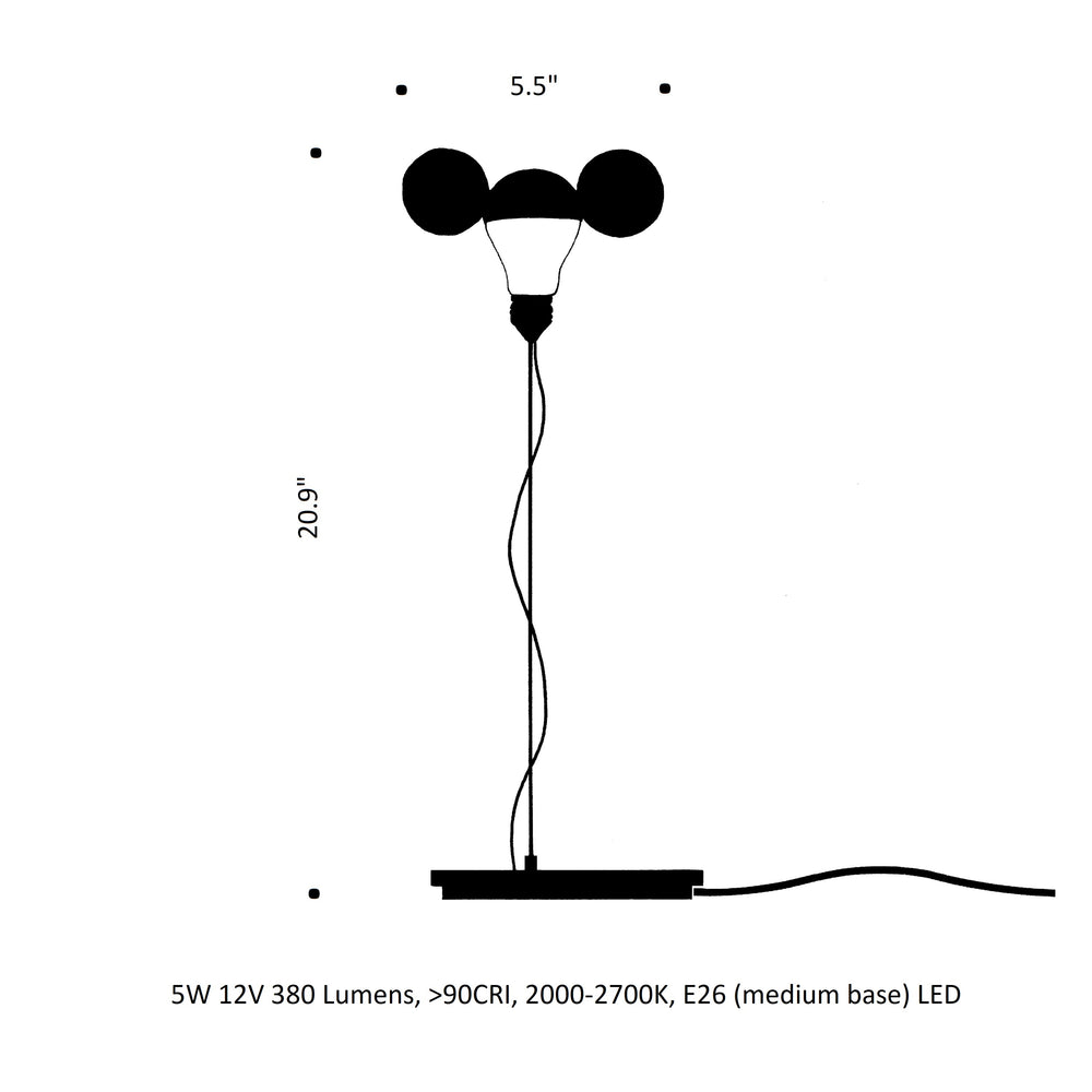 I Ricchi Poveri Toto LED Table Lamp