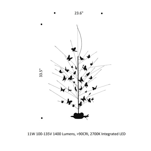 La Festa Delle Farfalle LED Pendant Light