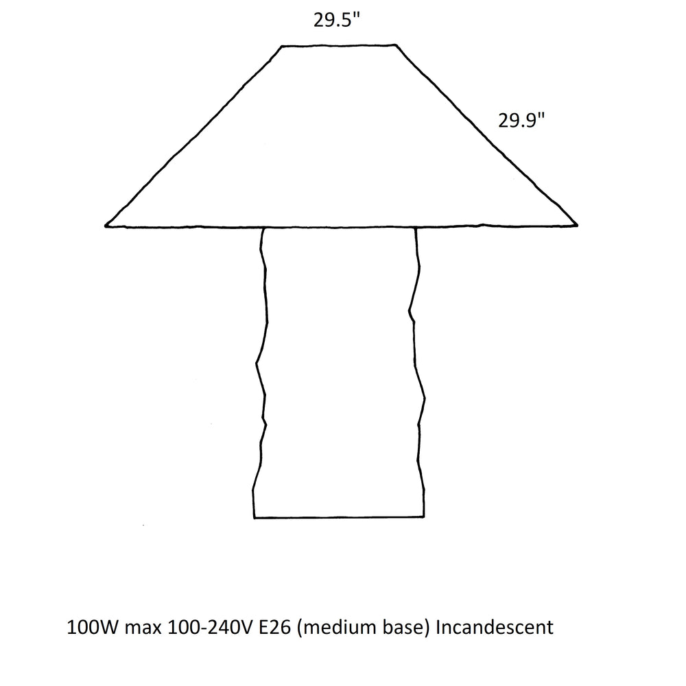 Lampampe Table Lamp