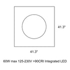 Moodmoon Square LED Wall Sconce