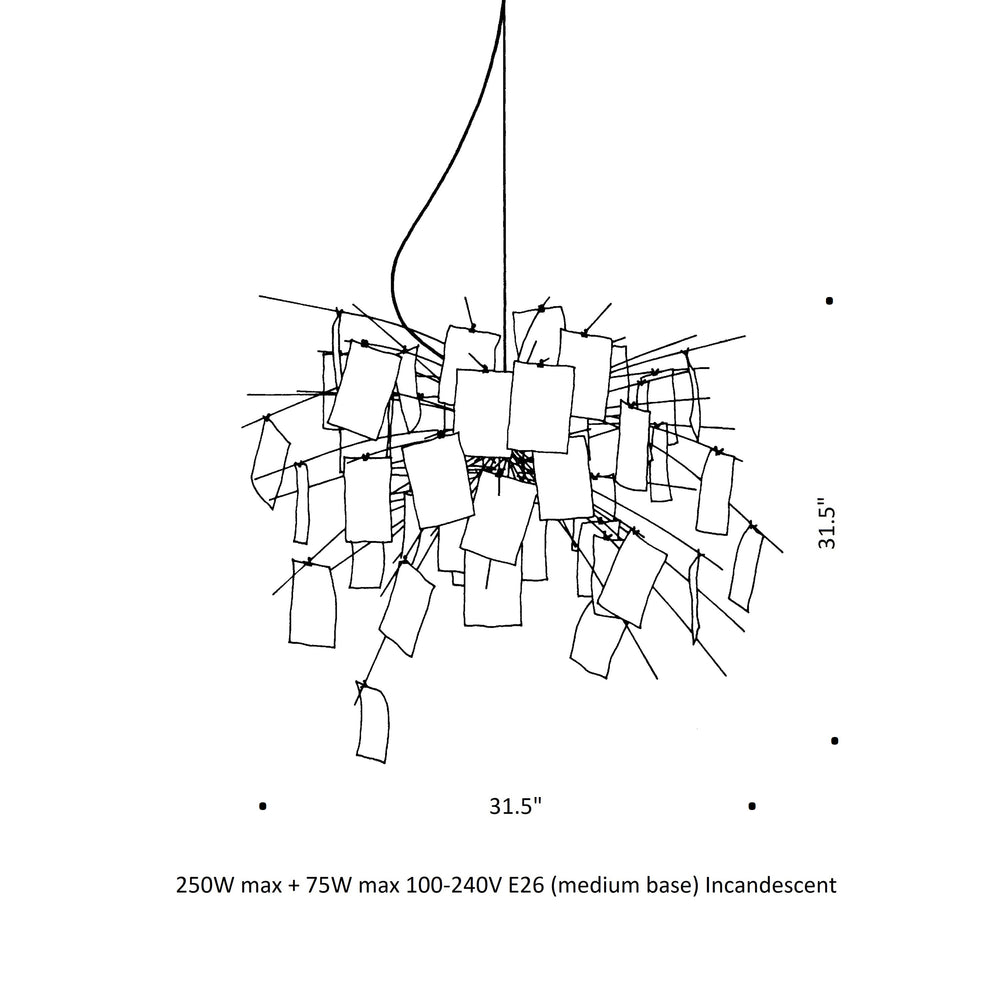 Zettel'Z Pendant Light