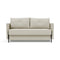 Cubed 2-Seater Sofa Bed  option 527 Mixed Dance Natural
