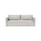 Newilla Slim Arms Sofa Bed  option 256 Adario Fog