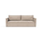 Newilla Slim Arms Sofa Bed  option 257 Adario Taupe