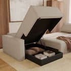 Newilla Standard Arms Sofa Bed with Chaise