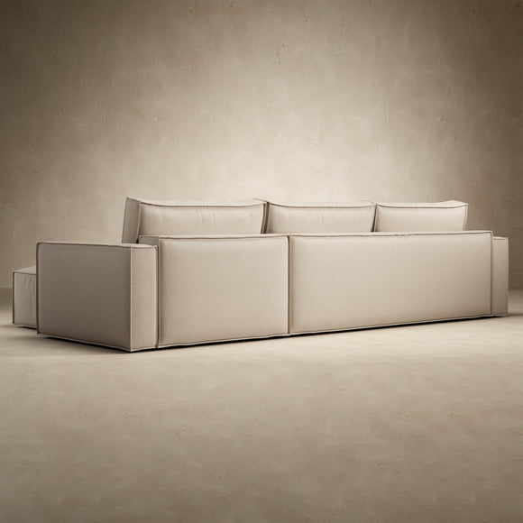 Newilla Standard Arms Sofa Bed with Chaise