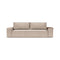 Newilla Wide Arms Sofa Bed  option 257 Adario Taupe