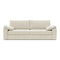 Vilander Cushion Arms Sofa Bed  option 357 Taura Off White