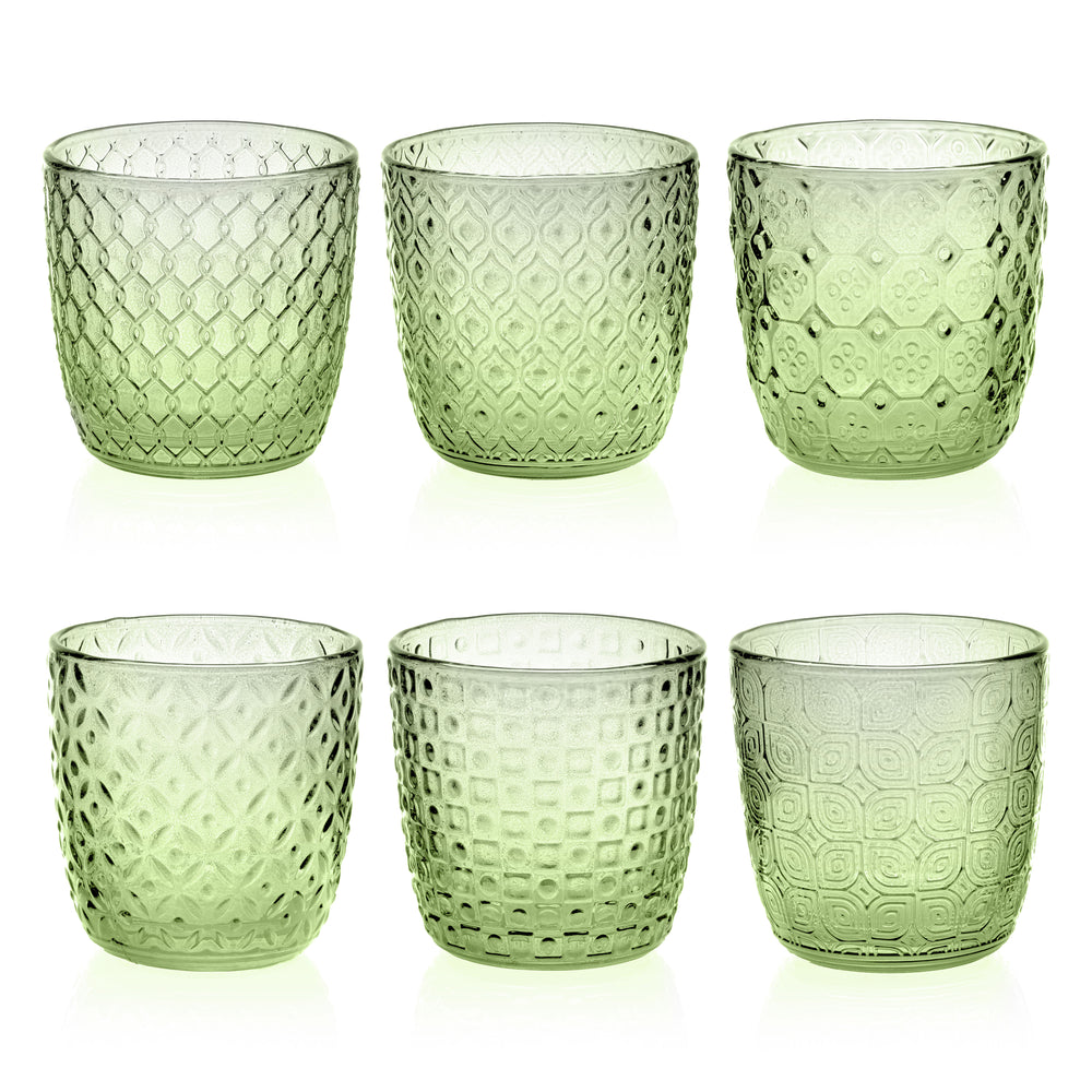 Sixties Multipattern Tumbler (Set of 6)