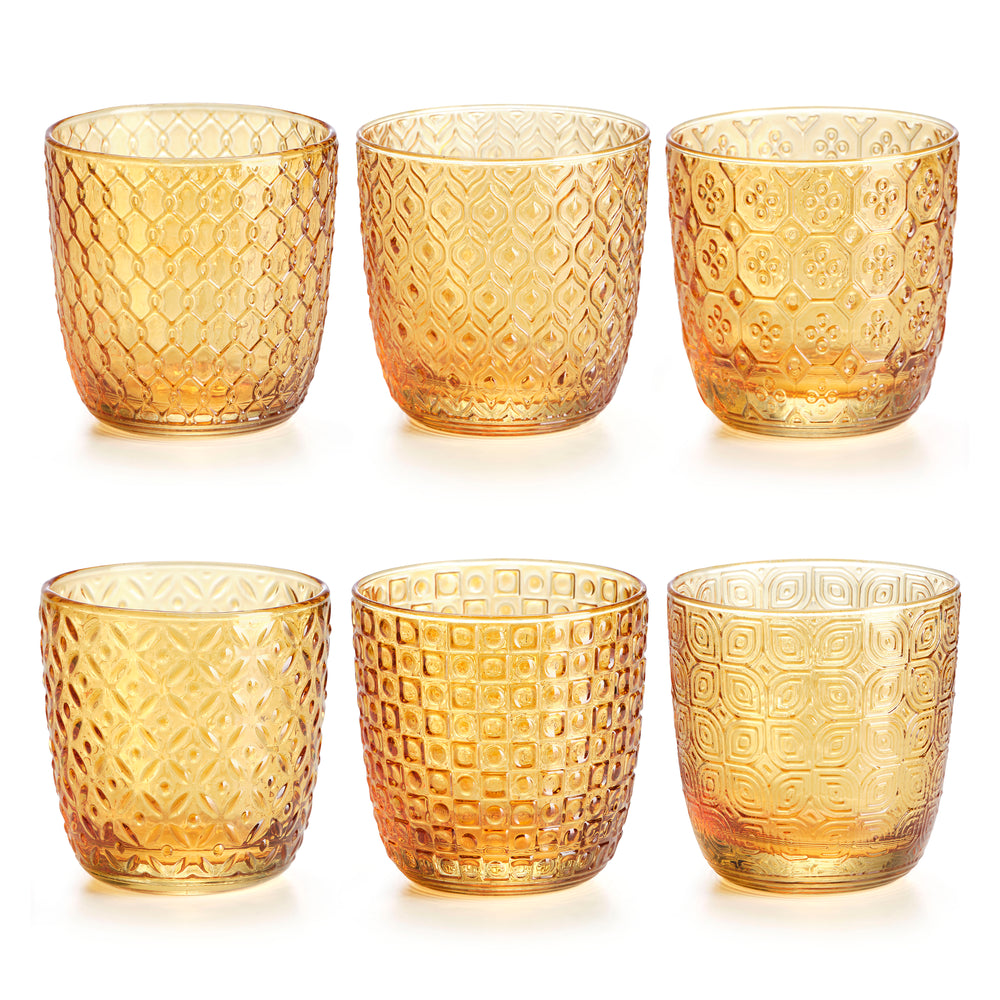Sixties Multipattern Tumbler (Set of 6)