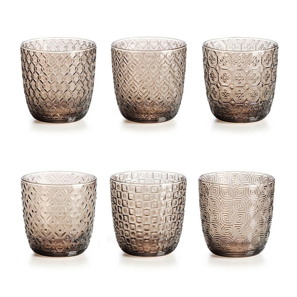 Sixties Multipattern Tumbler (Set of 6)